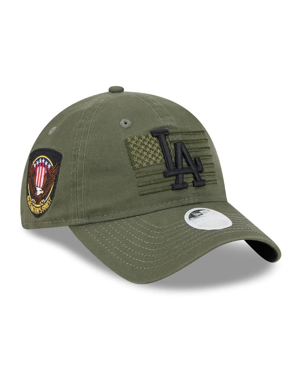 KTZ Green Los Angeles Dodgers 2023 Armed Forces Day 9twenty Adjustable
