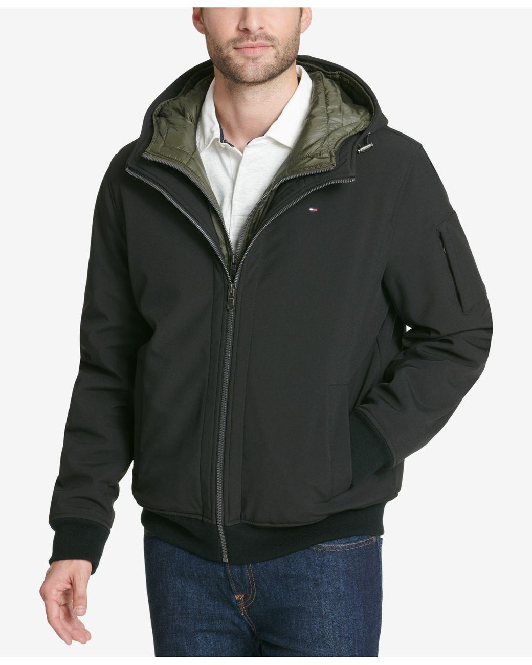 tommy hilfiger soft shell jacket