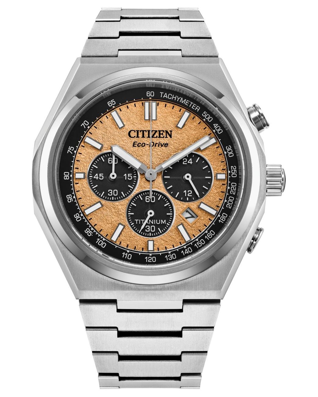 Citizen Eco drive Chronograph Zenshin Super Titanium Bracelet Watch 43mm in Gray for Men Lyst