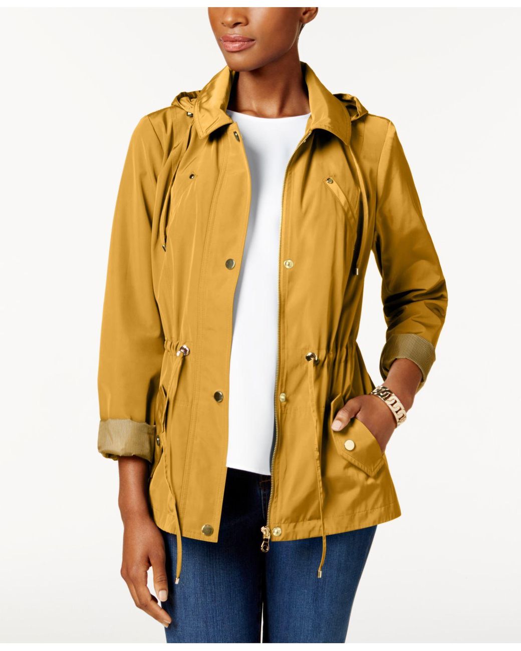 petite windbreaker jacket