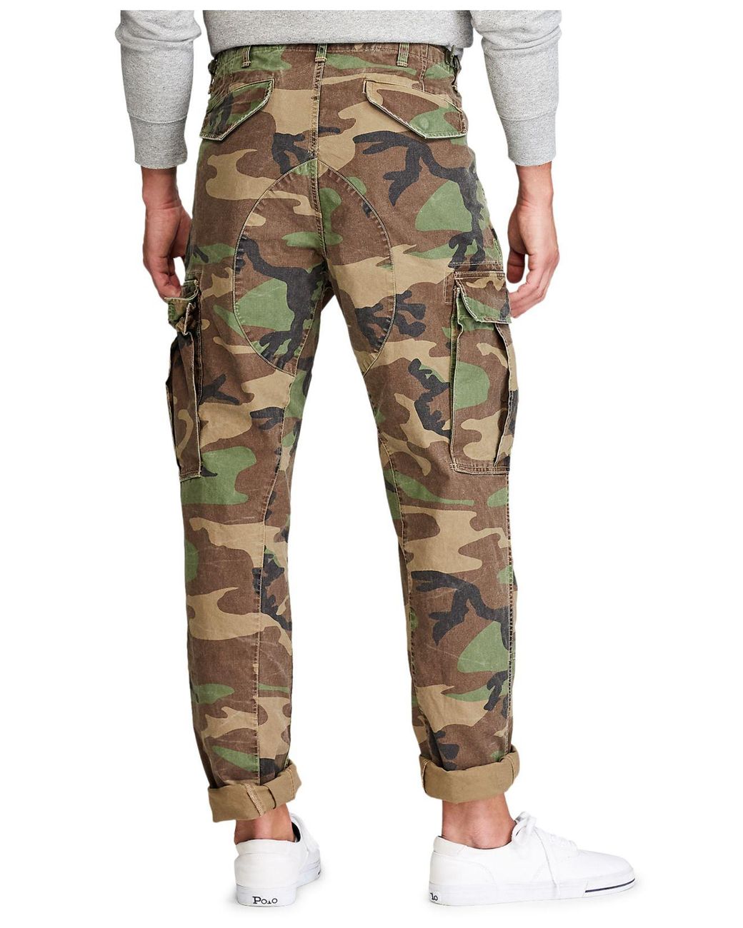 Polo shop camouflage pants