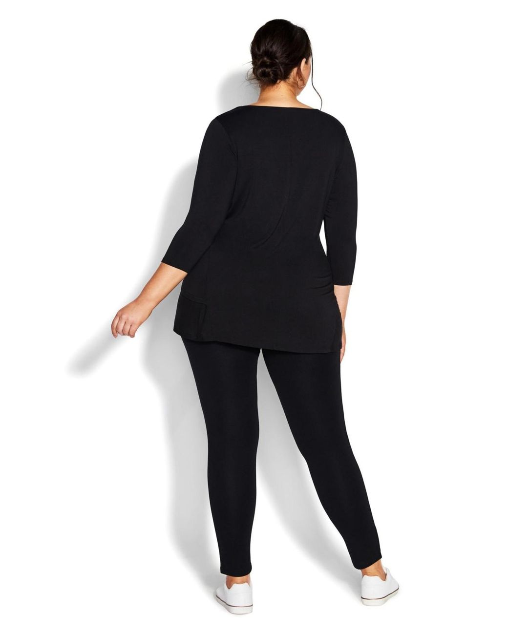 Avenue Blue Plus Size Pull On Ponte Pant