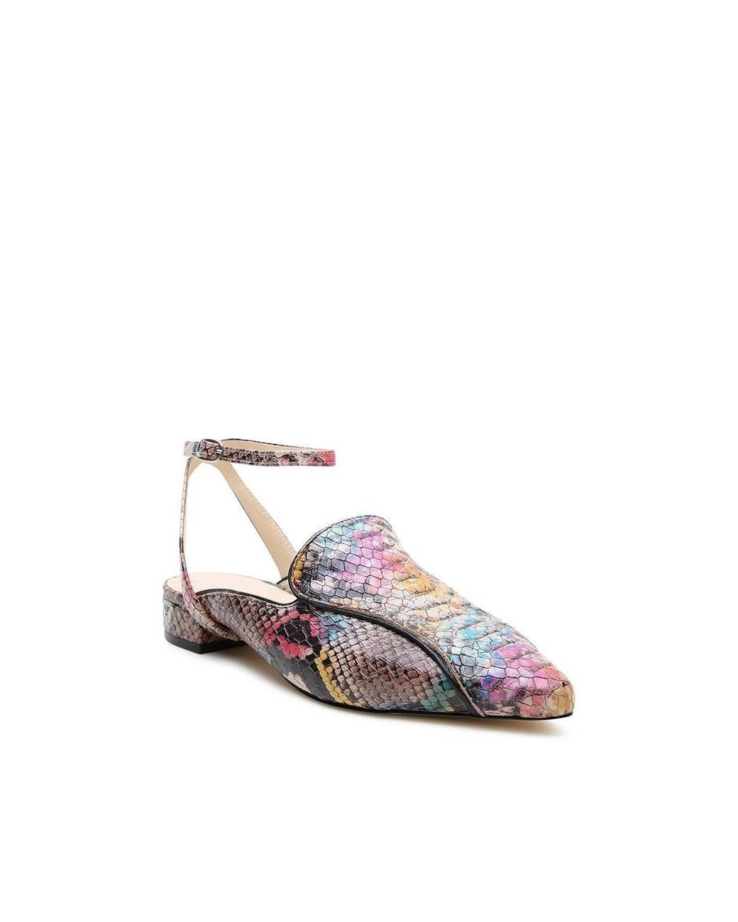 Alterre Brown Marilyn Customizable Pointed Loafer Slides