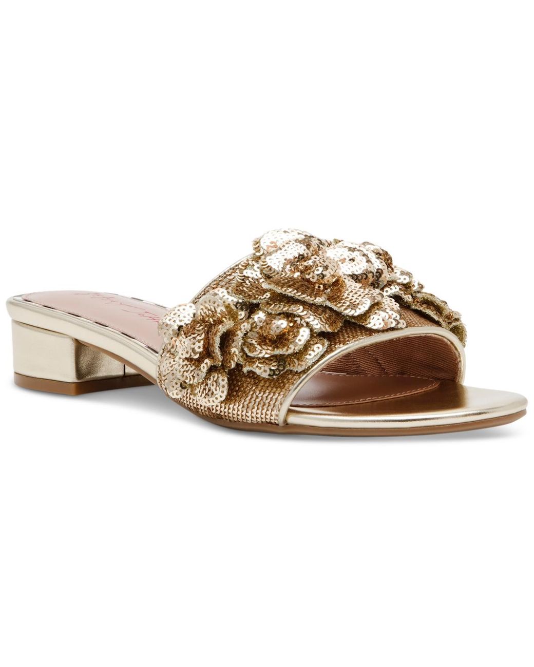 Betsey johnson slide sandals clearance