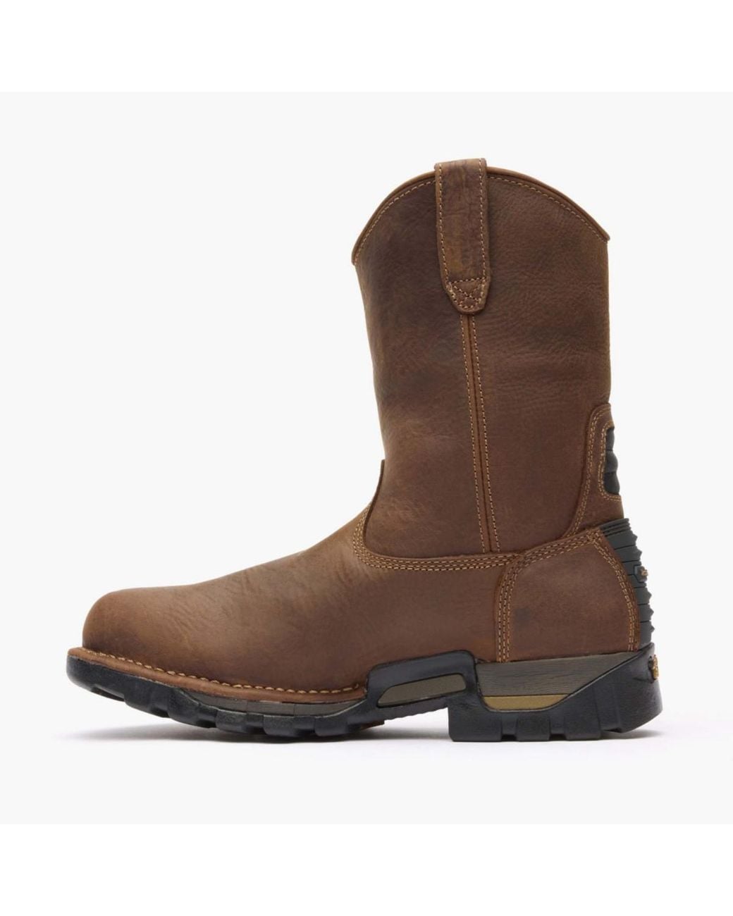 Georgia Boot Brown Eagle One Waterproof Pull On Work Boot