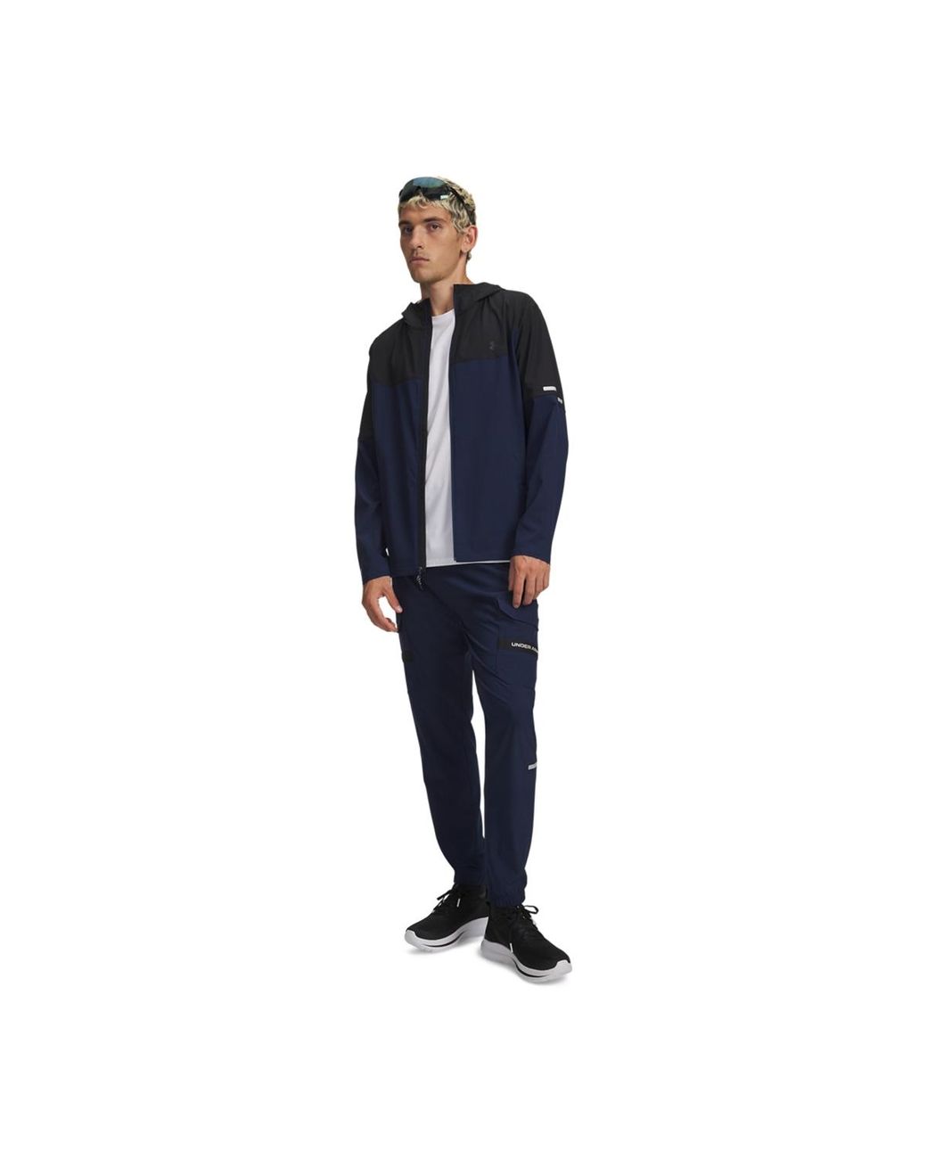 Under Armour Black Pull-on Regular-fit Pants for men