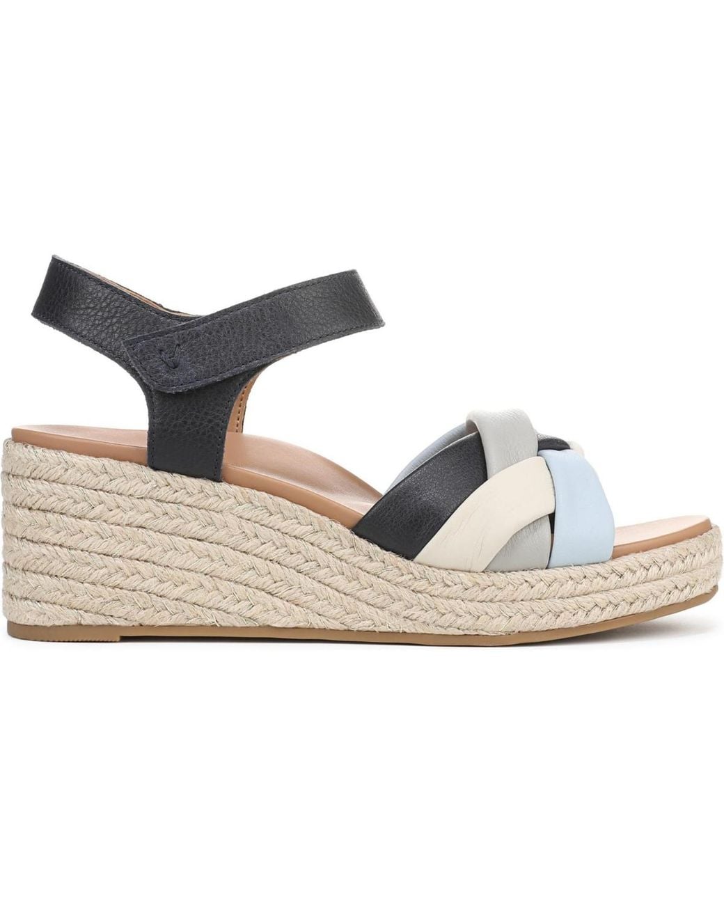 Vionic Metallic Saratoga Espadrille Sandals