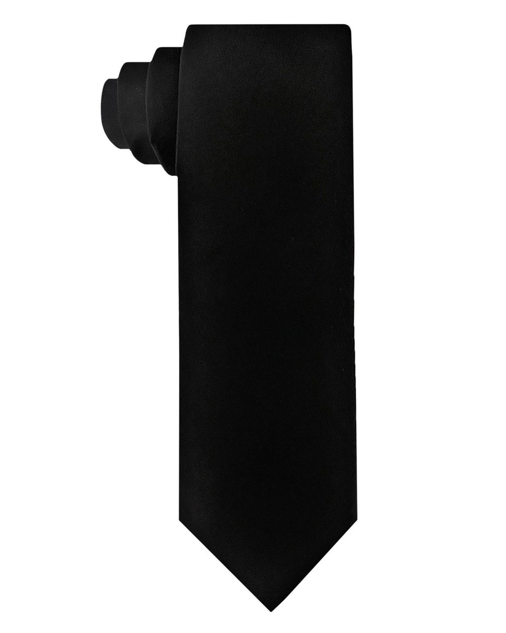 Van Heusen Black Soft Solid Tie for men
