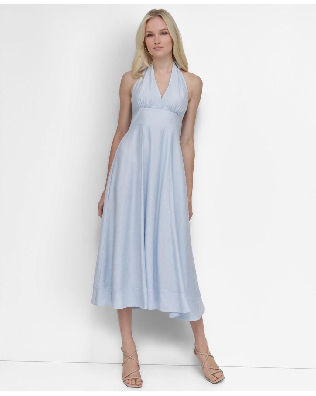 open lace back dress DKNY Women's Dresses Dress, Sunshine Multi, 2 at Amazon Women's Clothing  store