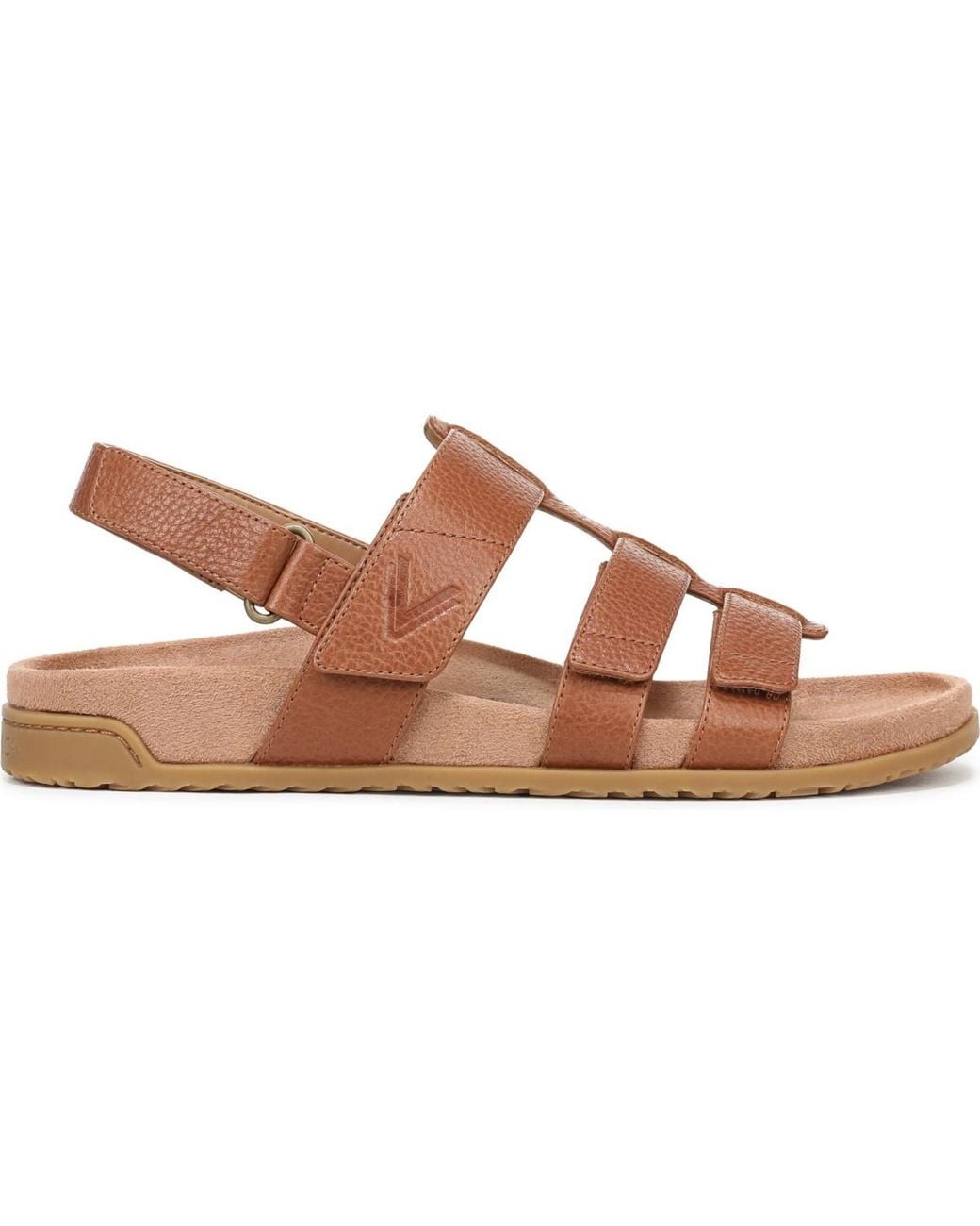 Vionic Brown Eureka Strappy Sandals