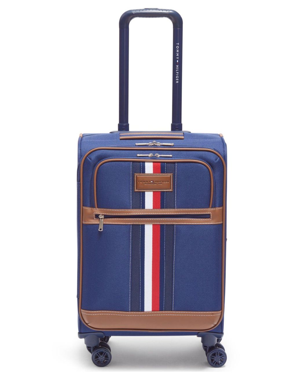 Tommy Hilfiger Synthetic Logan 21" Softside Carryon Spinner in Navy (Blue) Lyst