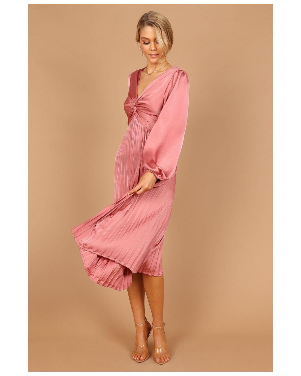 strapless open back dress Federica Dress main image 0