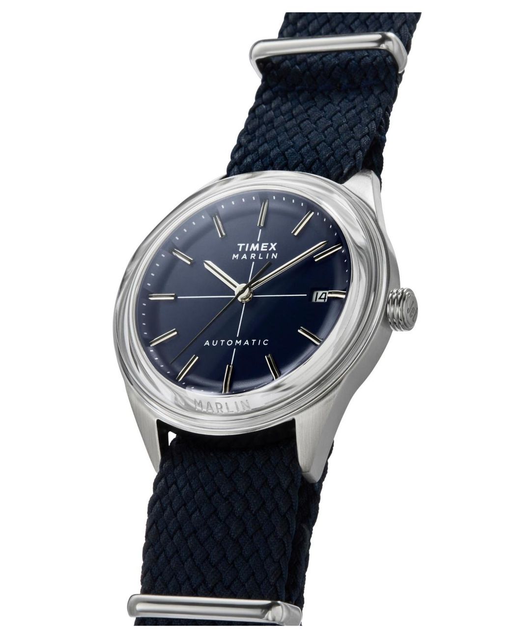 Timex Blue Mechanical Automatic Fabric Watch for men