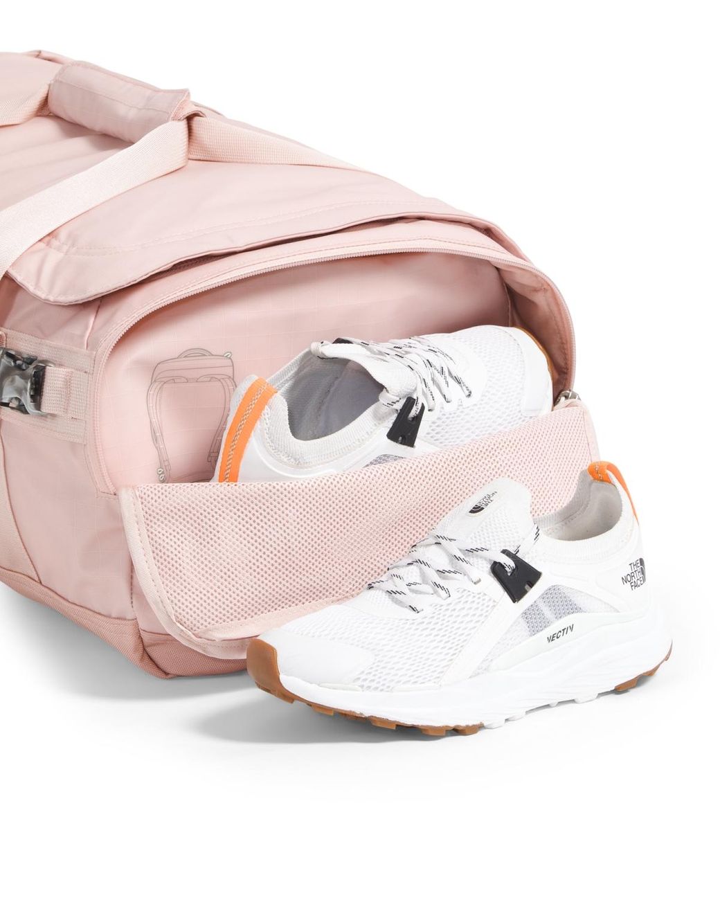 The North Face Base Camp Voyager Duffel in Pink for Men | Lyst