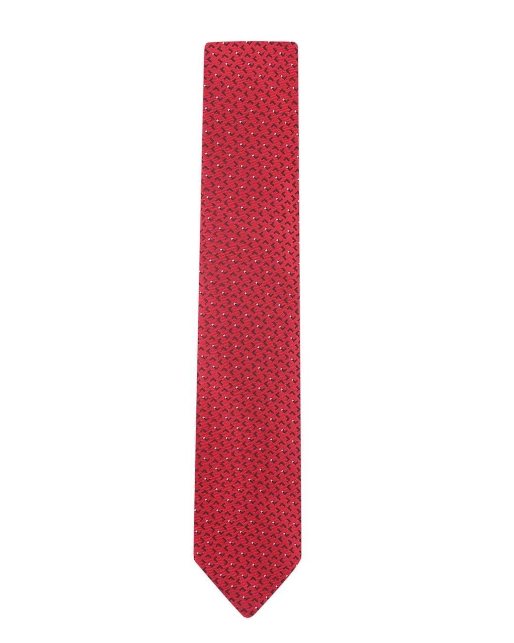 Tom Baine Red Classic Tie for men