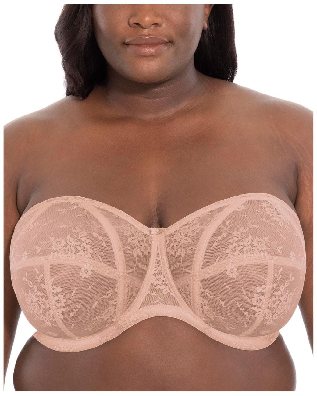 Goddess Brown Verity Strapless Bra