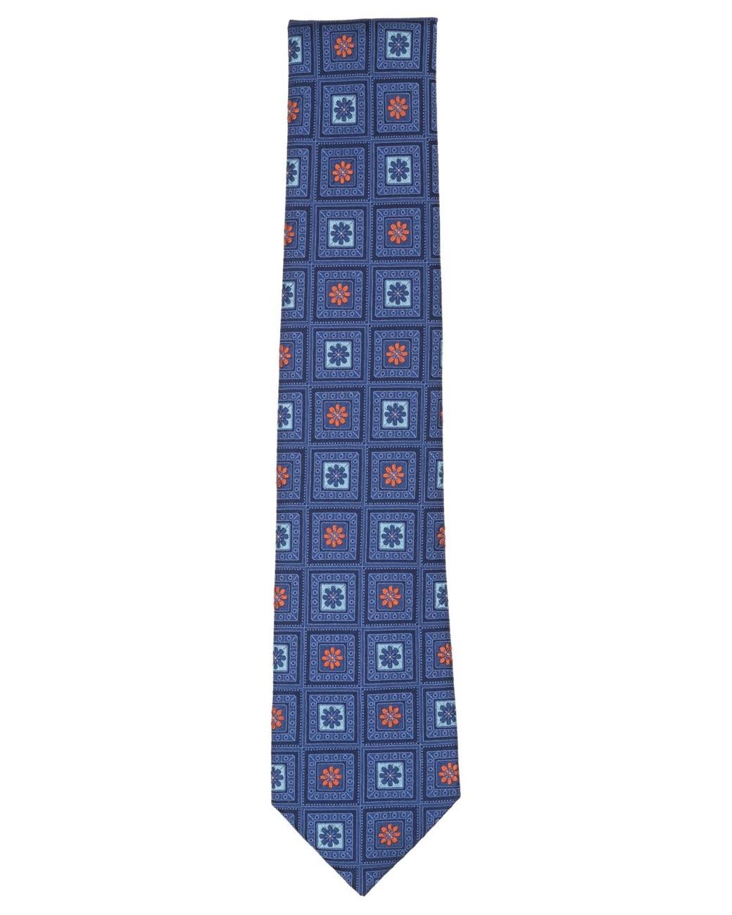 Ted Baker Blue Abbotswell Print Classic Tie for men