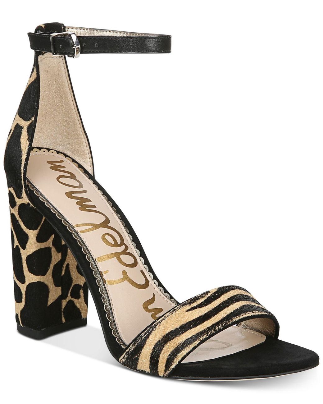 Sam Edelman Fur Yaro Dress Sandals - Save 66% - Lyst