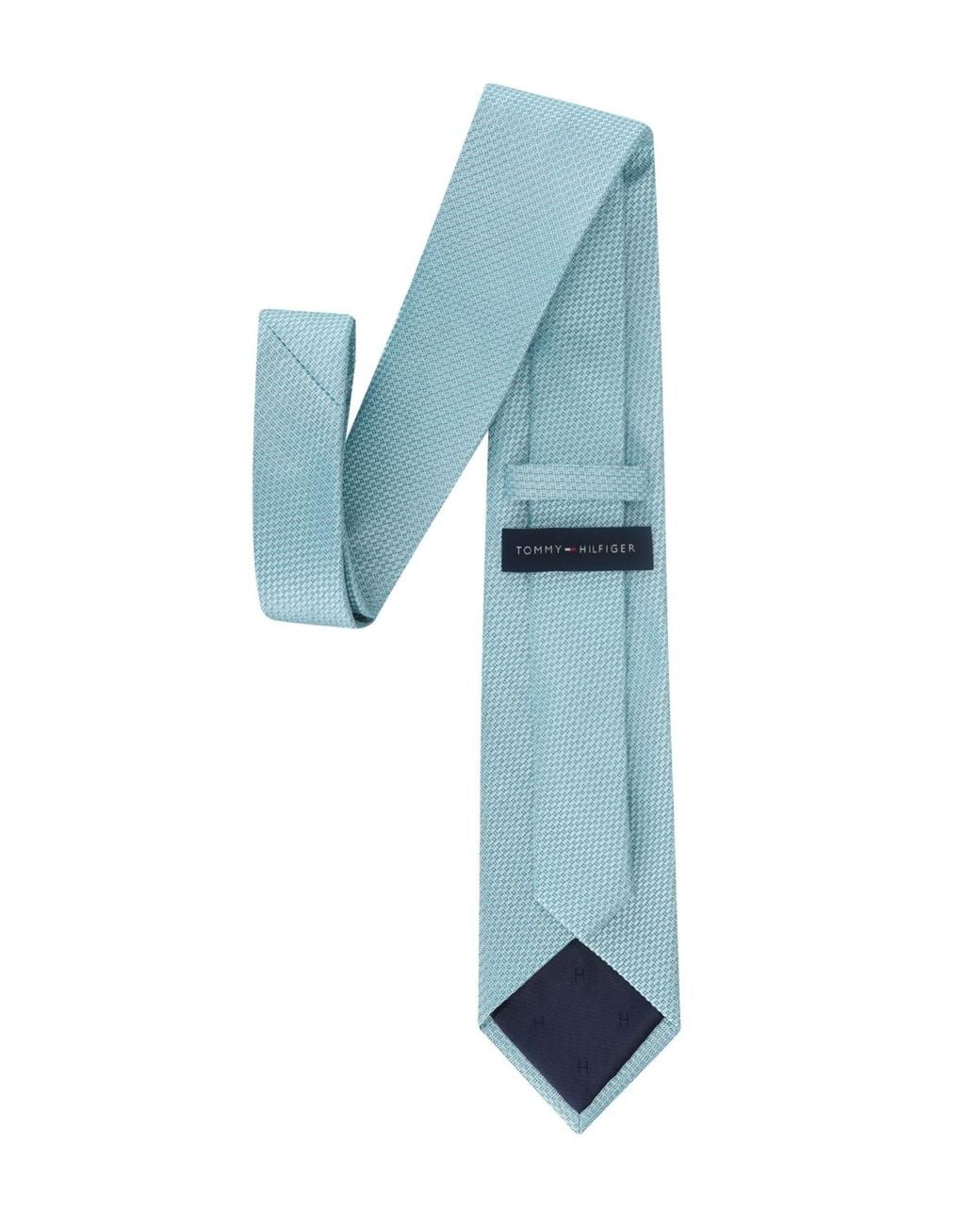Tommy Hilfiger Blue Meadow Solid Classic Tie for men