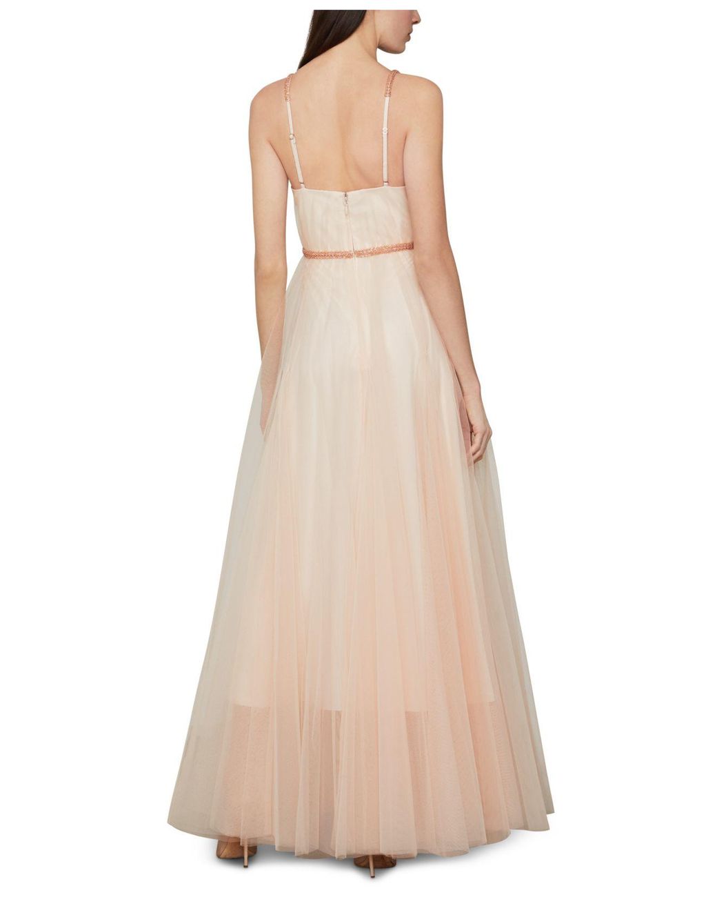 Bcbg pink tulle hot sale dress