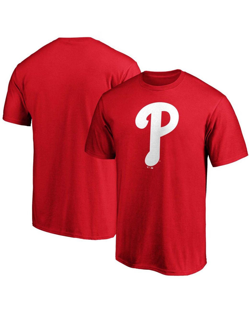 Fanatics Red Philadelphia Phillies Official Logo Tshirt for Men Lyst