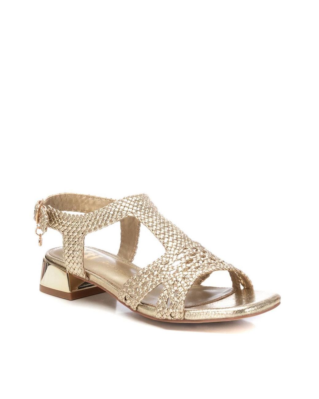 Xti Natural Low Heel Sandals