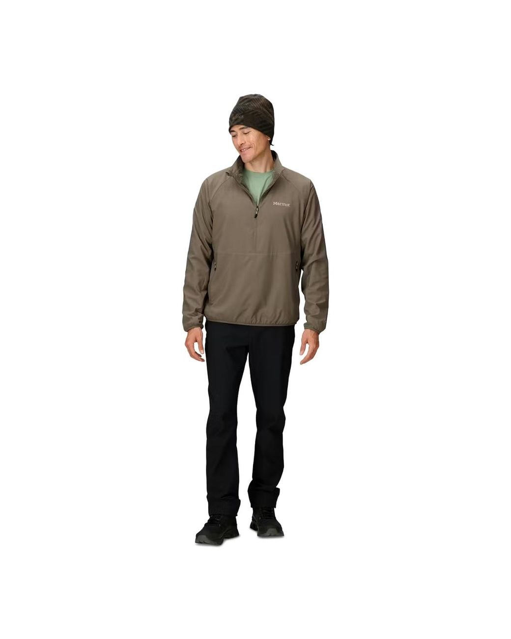 Marmot Brown Primaloft Half-zip Pull-on Jacket for men