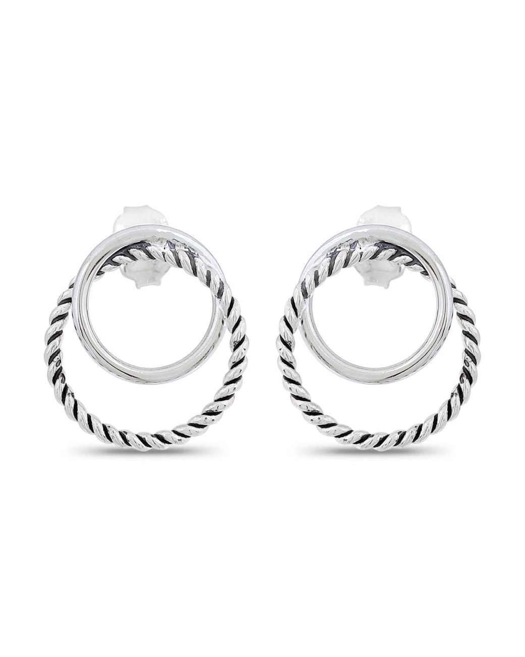 Giani Bernini Metallic Tone Twist Post Back Studs