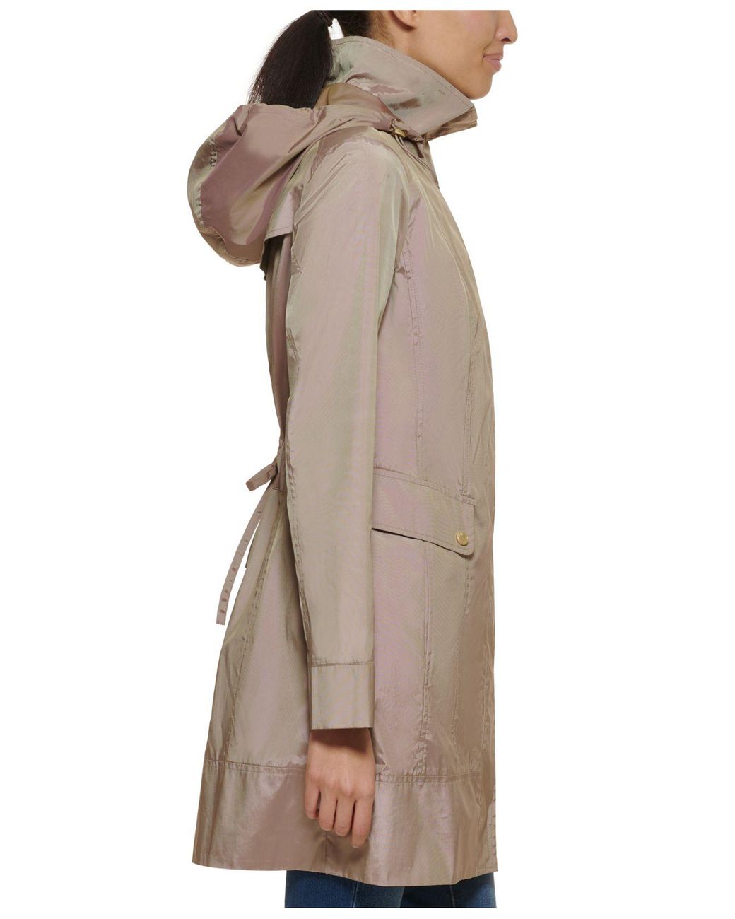 full length packable raincoat