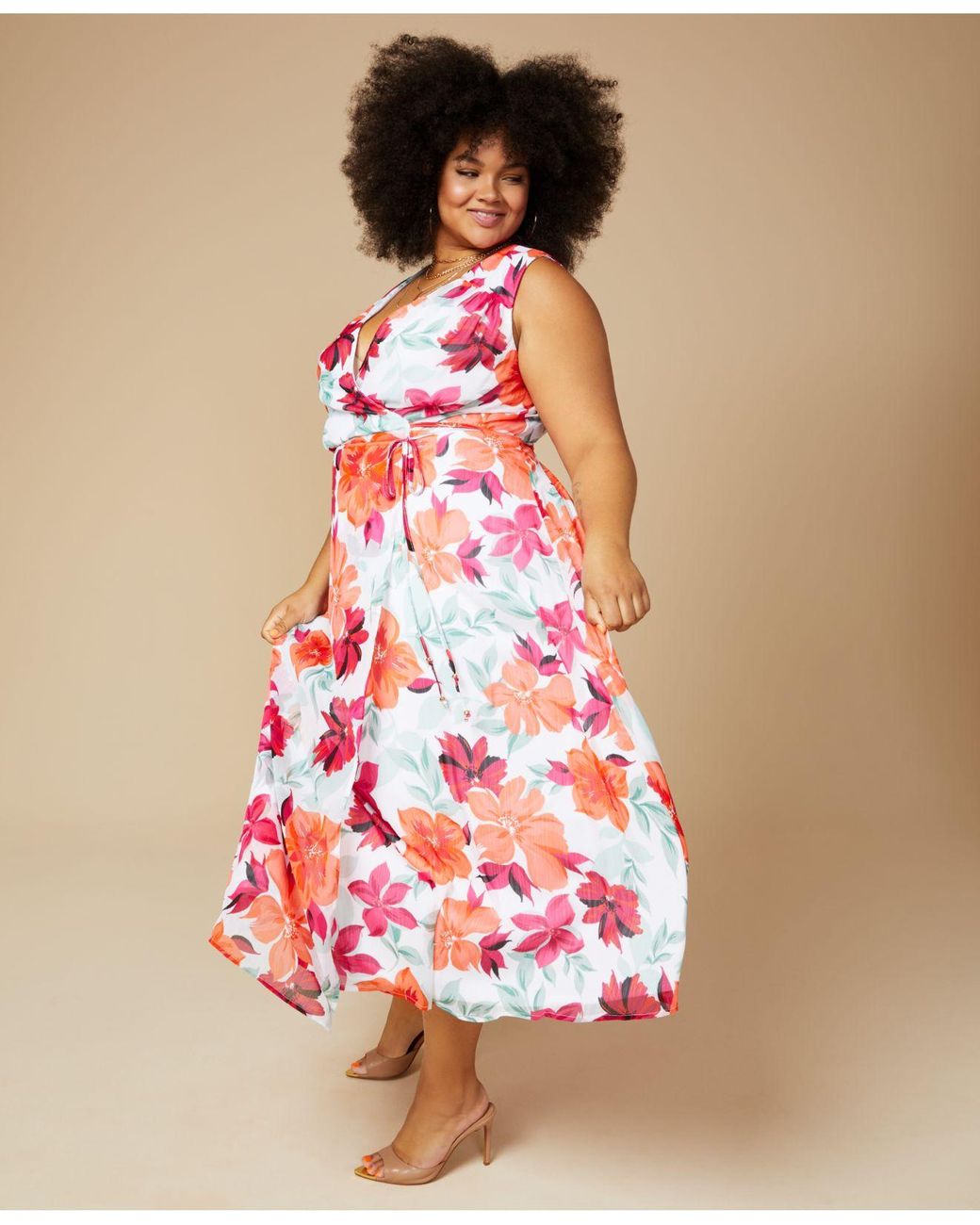 calvin klein dresses plus size