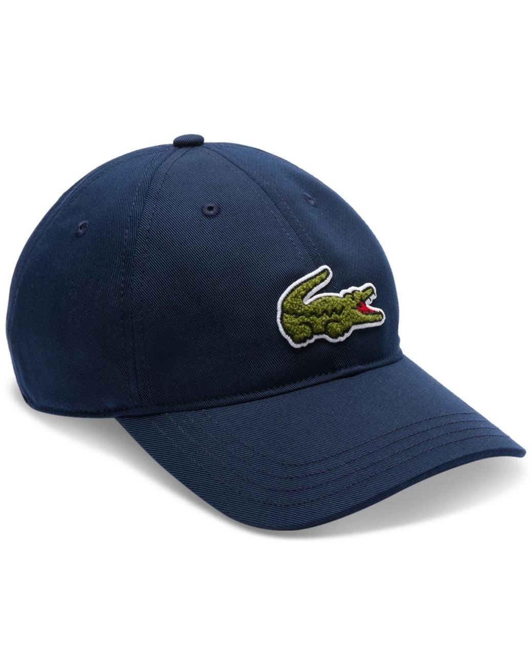 Lacoste Blue Croc Logo Cap for men