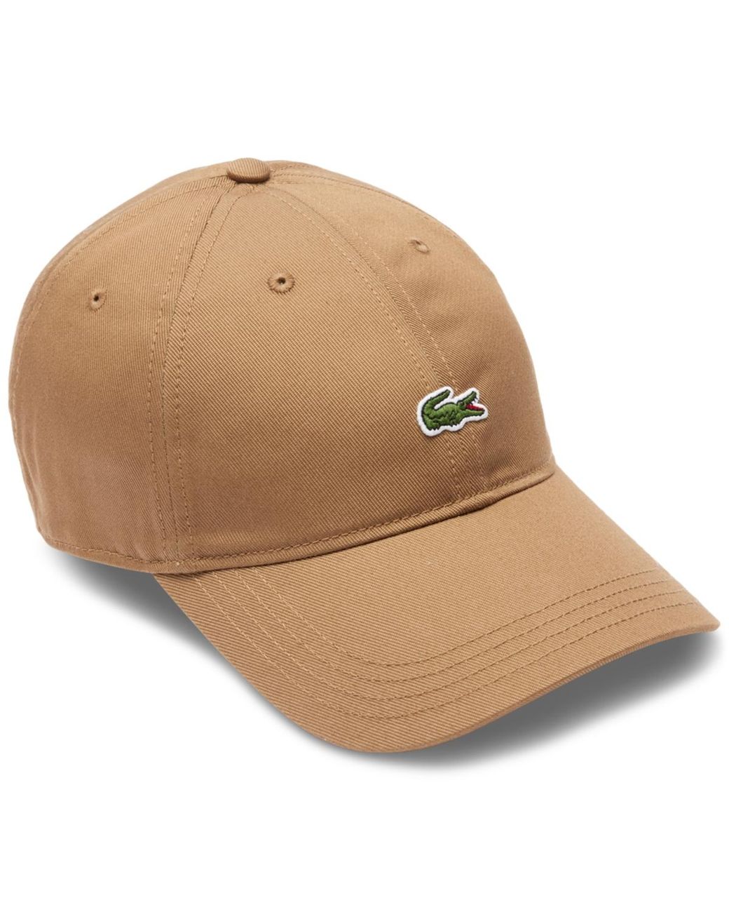 Lacoste Brown Adjustable Logo Cap for men