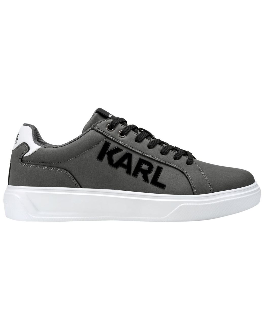 Karl Lagerfeld Black Runner Sneakers for men