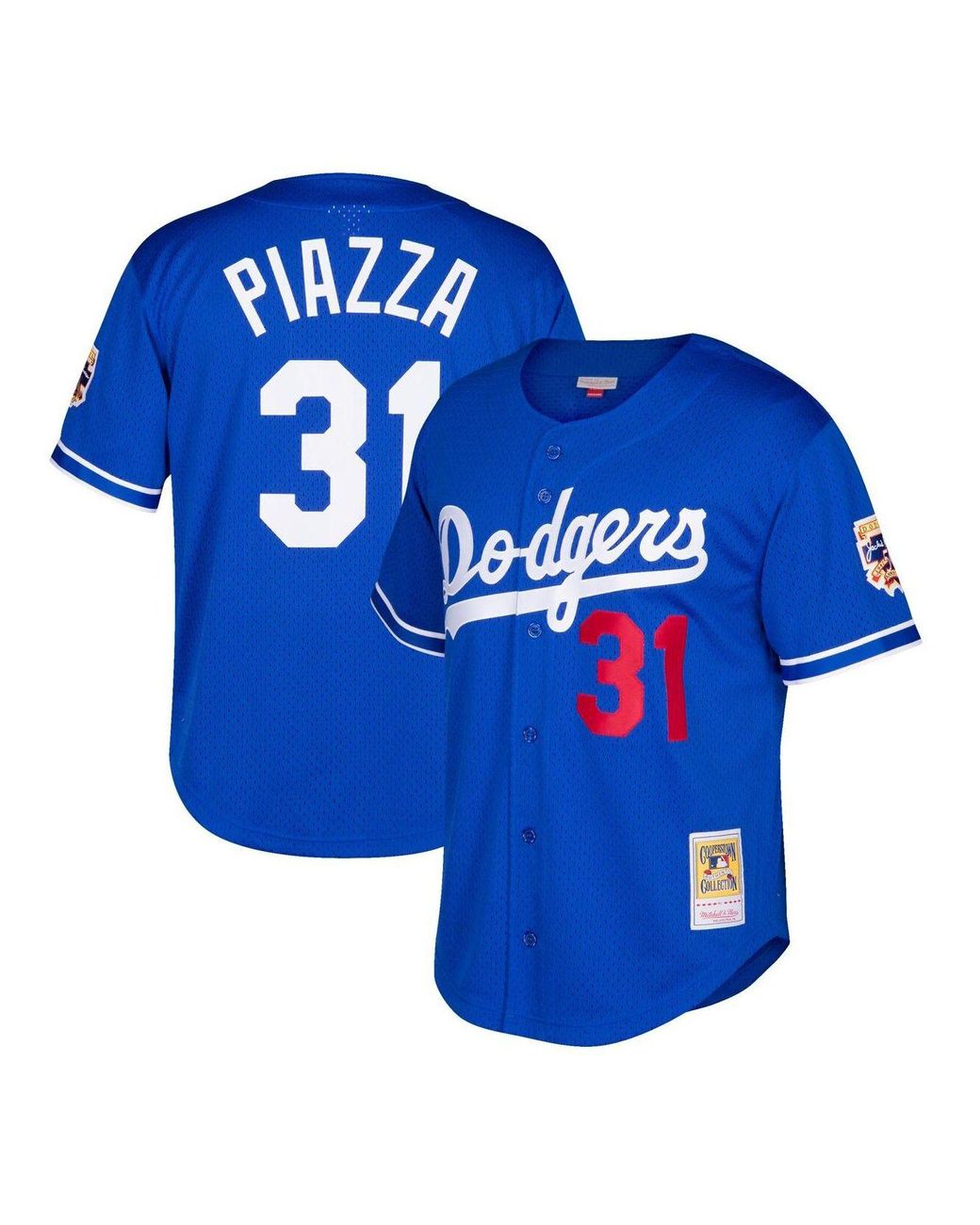 Mitchell & Ness Mike Piazza Royal Los Angeles Dodgers Cooperstown