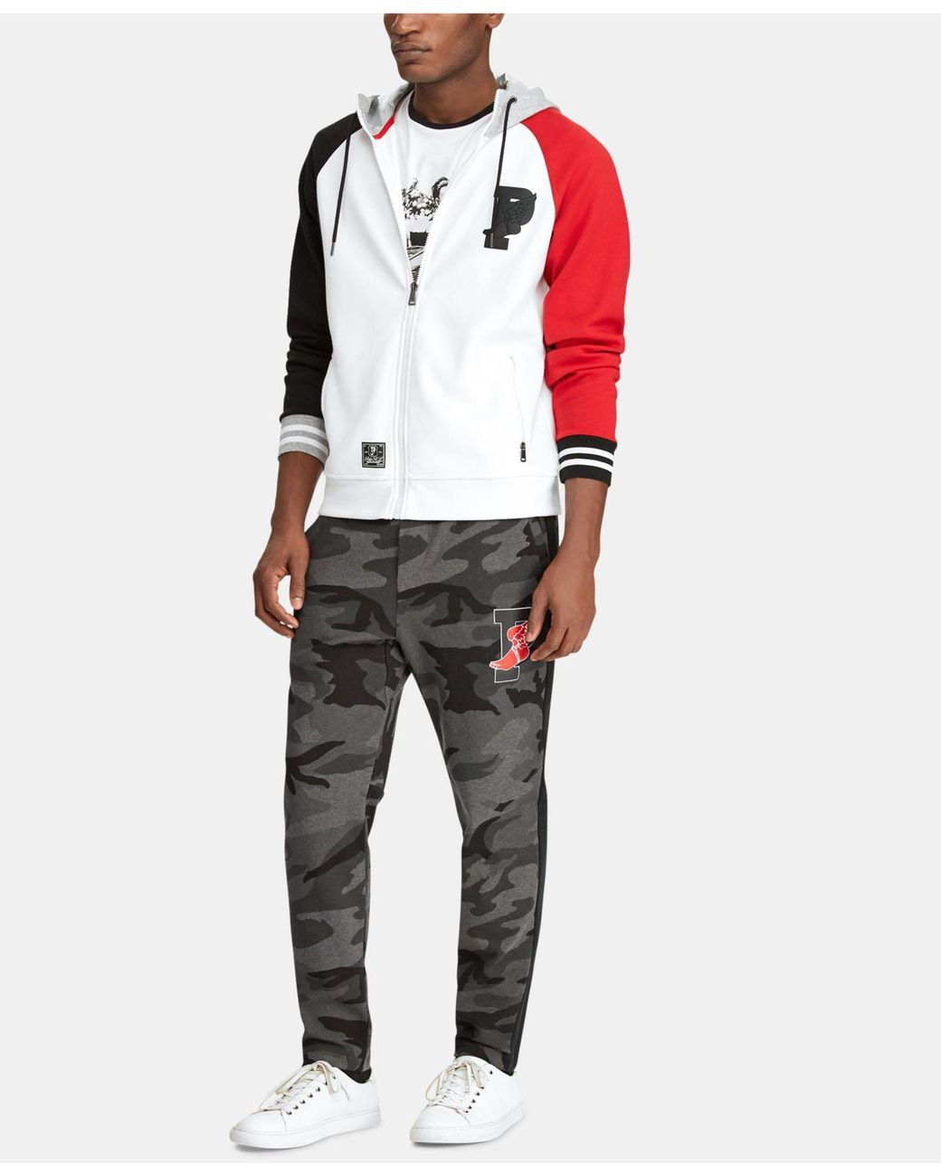 Polo Ralph Lauren P-wing Double-knit Hoodie for Men | Lyst