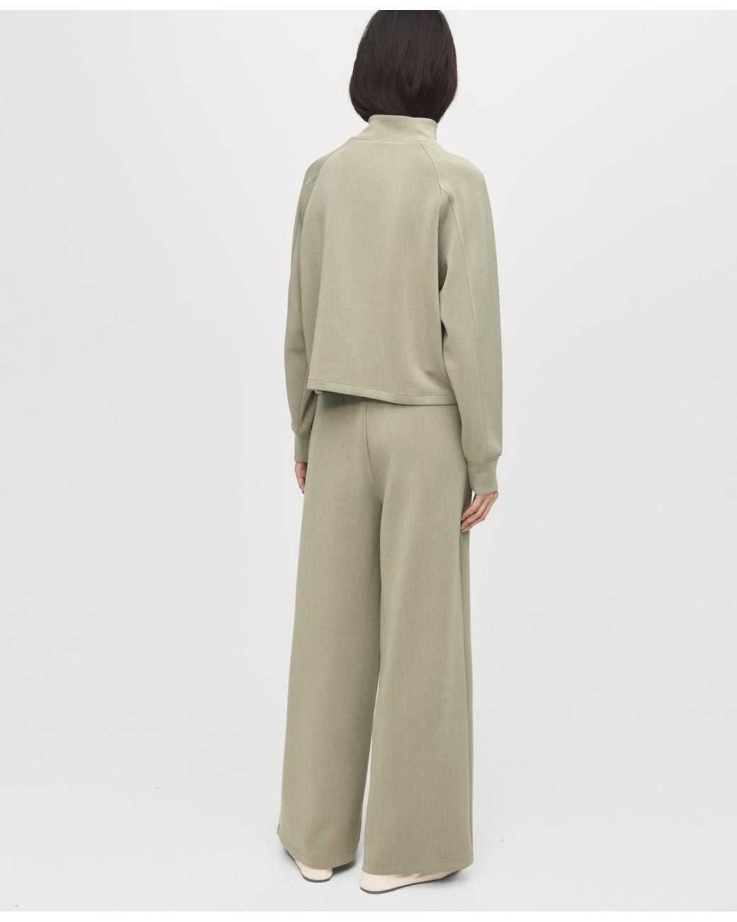 Mango Natural Drawstring jogger Pants