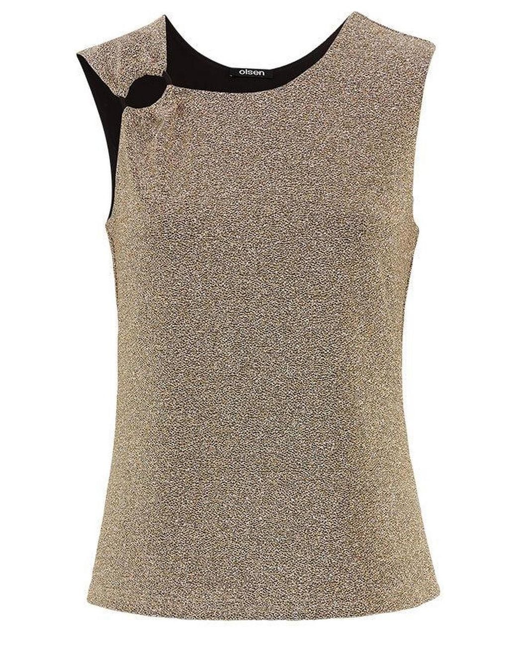 Olsen Gray Sparkle Assymetric Shell