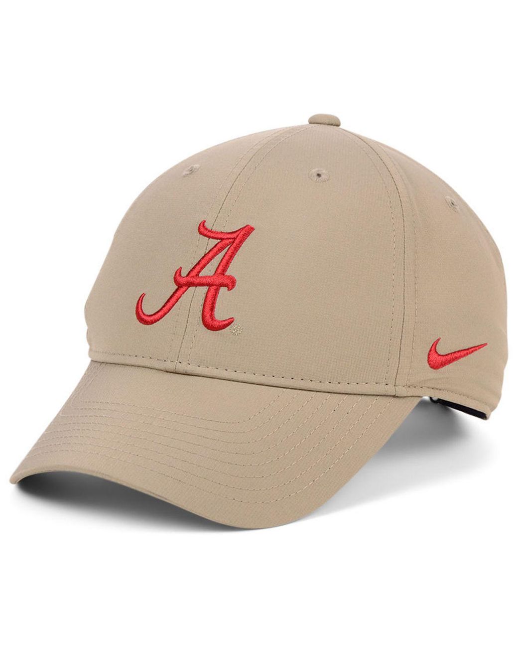 Nike Alabama Crimson Tide Dri-fit Adjustable Cap in Natural for Men | Lyst