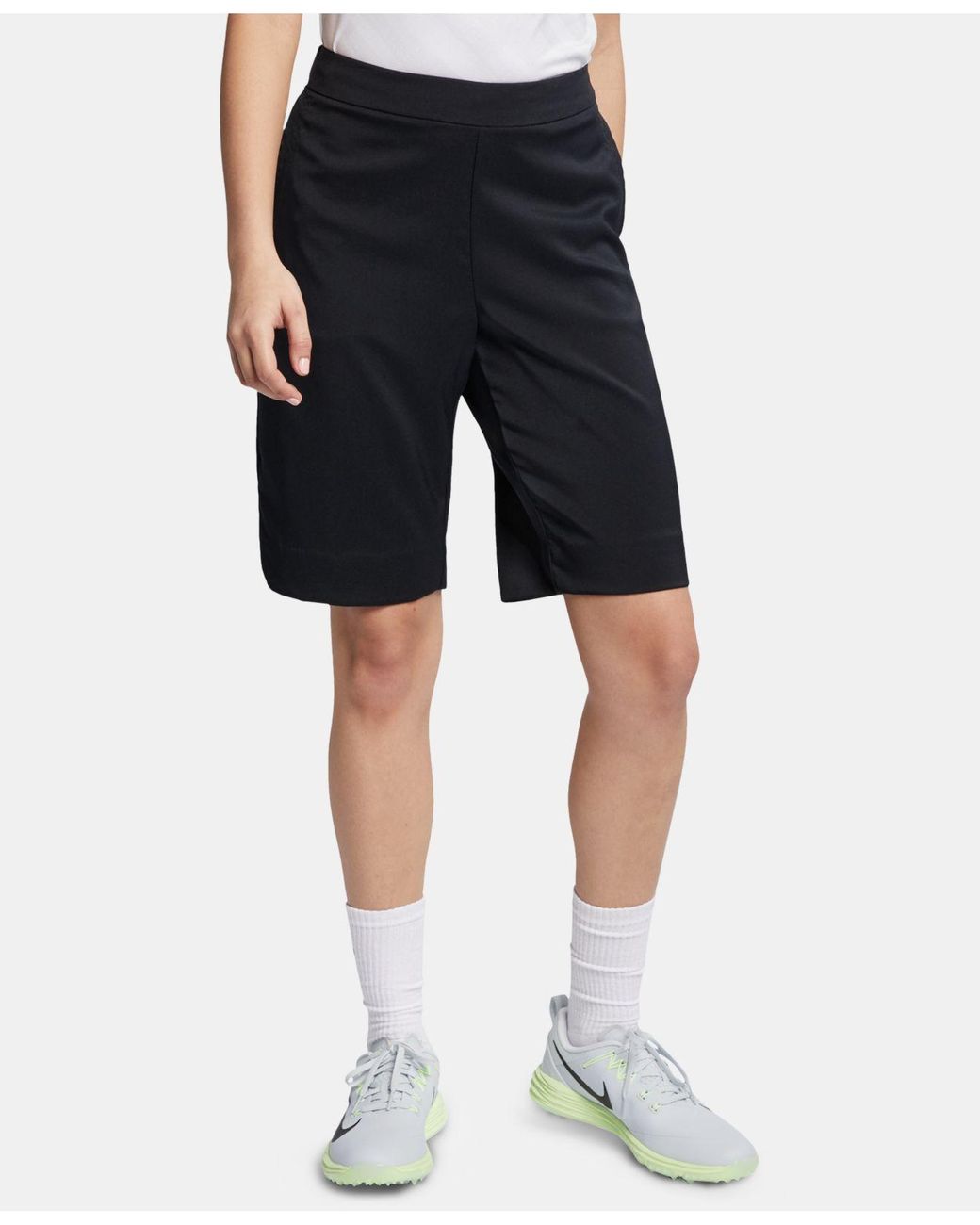 mens black nike golf shorts