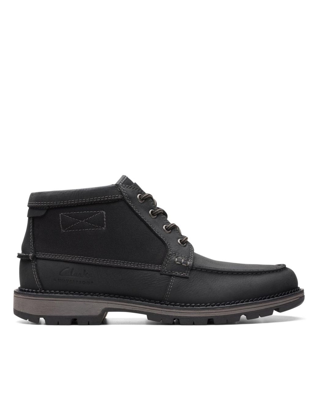 Clarks Black Collection Maplewalk Moc Boots for men