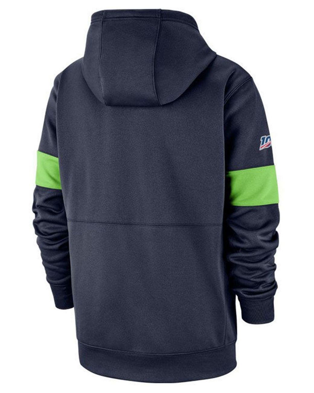 Seattle Seahawks Nike Sideline Performance Long Sleeve Hoodie T-Shirt -  College Navy