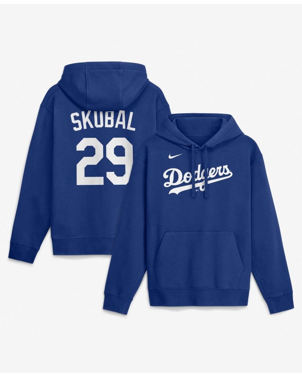 Represent Number 18 Nike Tarik Skubal Los Angeles Dodgers Home Name & Number Club Fleece ...
