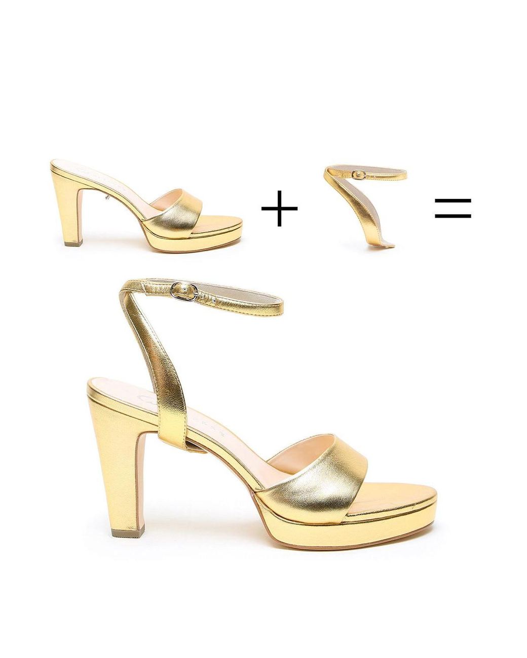 Alterre Metallic Marilyn Customizable Platform