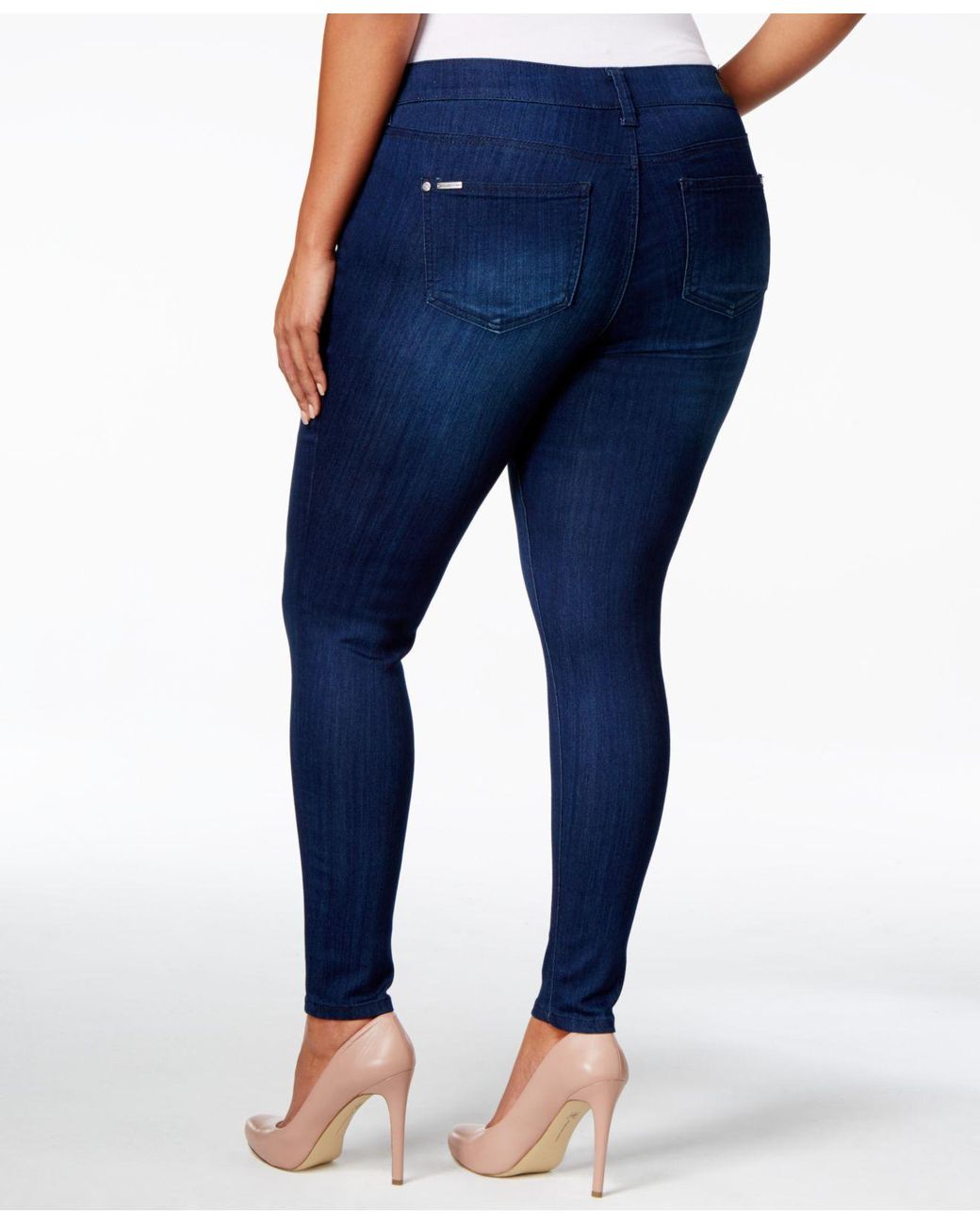 macy's celebrity pink plus size jeans