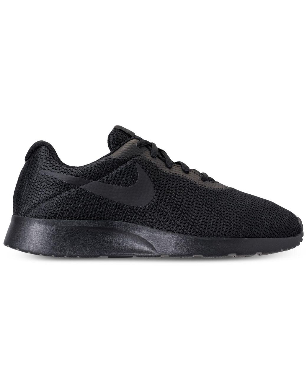 Nike Tanjun Wide Width Casual Sneakers From Finish Line in Black for Men |  Lyst
