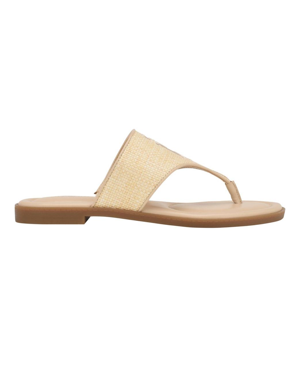 tommy hilfiger square toe flat sandals