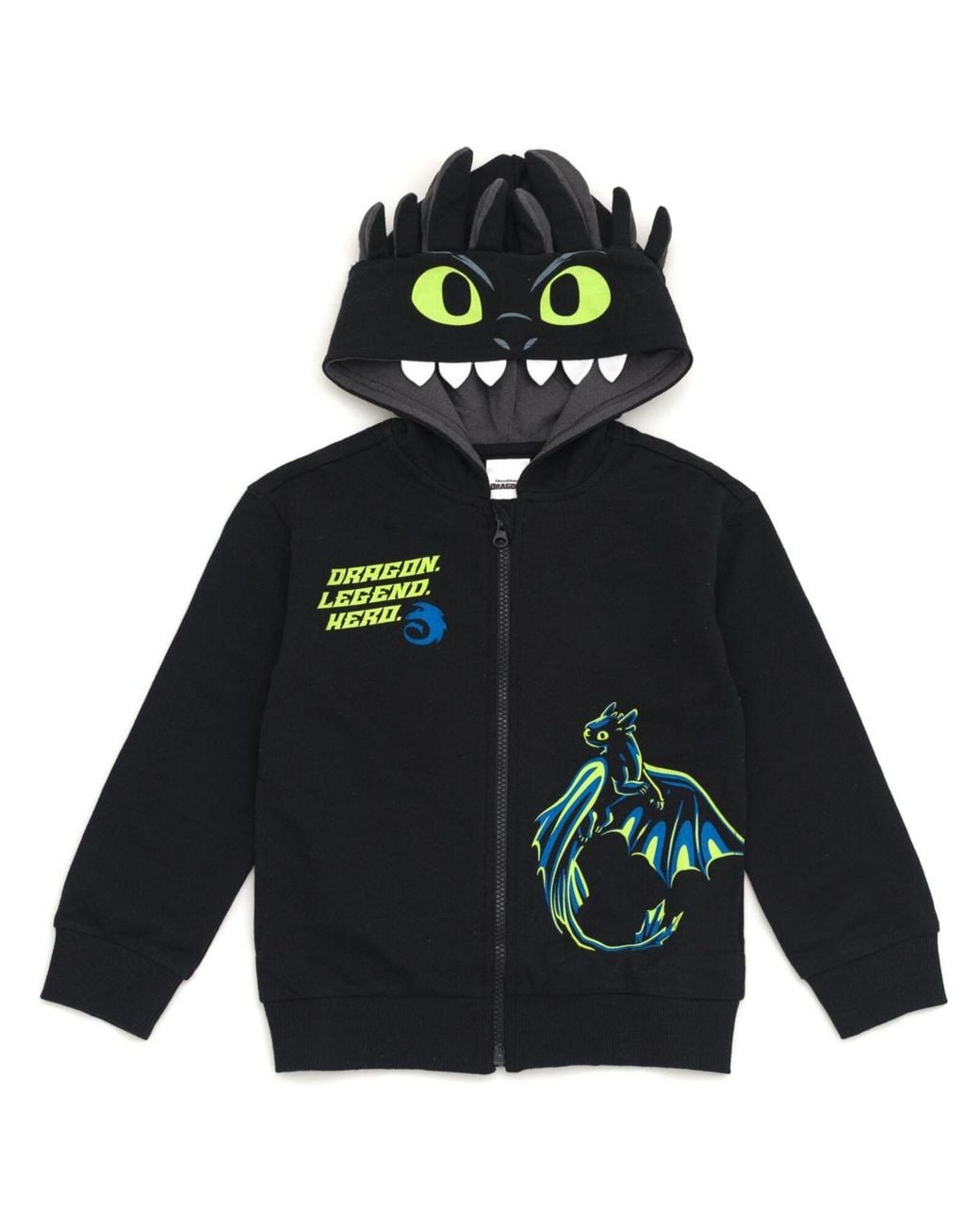 Toothness Dragon How To Train Your Dragon Boys Toothless Fleece Cosplay Hoodie in Blue ...