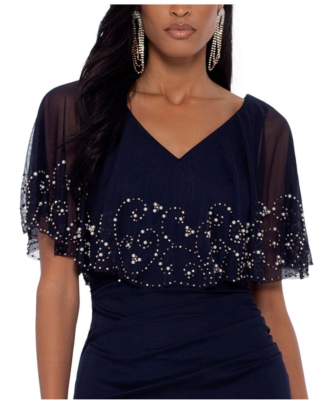 Betsy \u0026 Adam Synthetic Embellished 