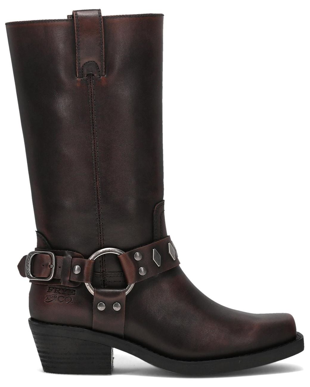 FRYE and CO Black Lorrie Deco Stud