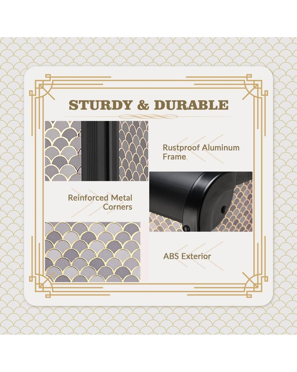 Byootique Gray Makeup Train Case